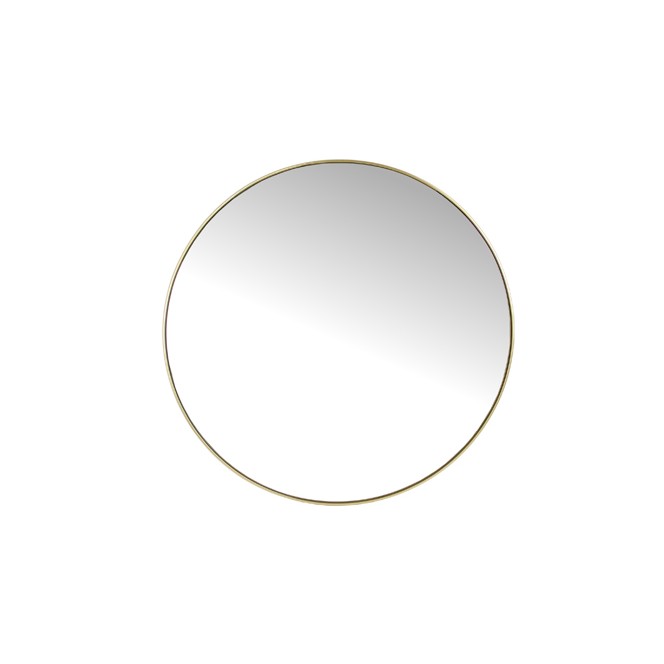 Specchio tondo c/bordo oro — Specchi